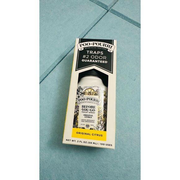POO-POURRI Before-You-Go Toilet Spray Original Citrus 2 oz. - Picture 1 of 3